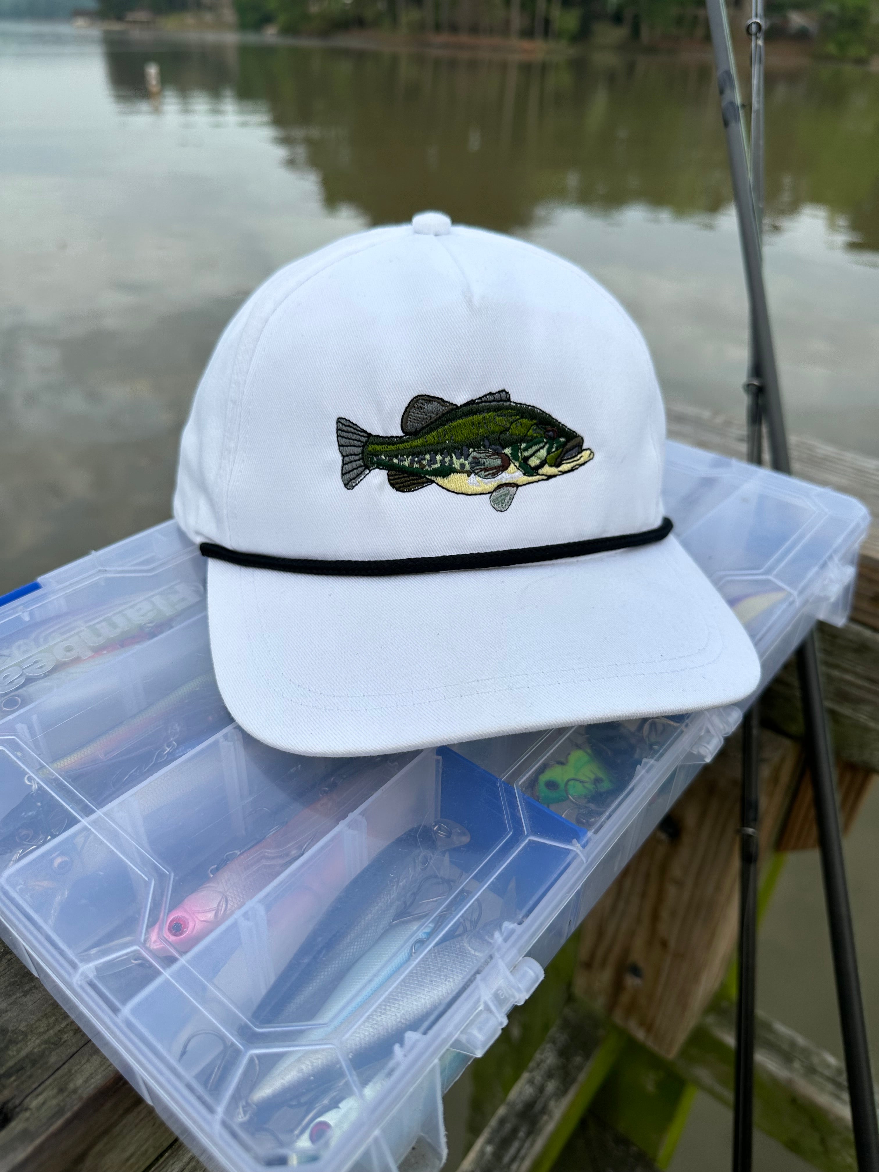 Bass Fishing Hat,fishing Hat,snapback Hat, Bass Hat 