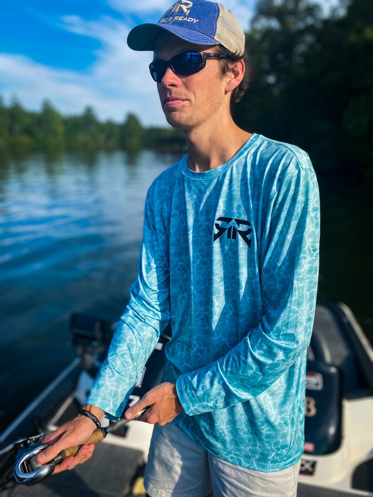 UV Protection Dri Fit - Salmon Fly Long Sleeve